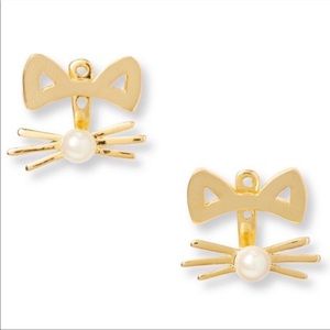 NWOT Kate Spade - Out West Cat Earrings